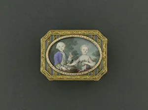 Snuffbox Prints: Snuff box, between 1776 and 1777. Creator: Unknown
