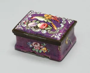 Snuff Box, Bilston, c. 1775. Creator: Unknown