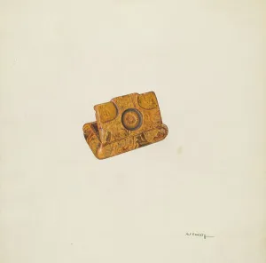 Snuff Box, c. 1940. Creator: Alf Bruseth