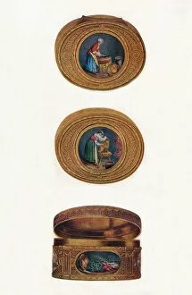 Snuff-Box, c1740, (1918). Artists: Jean-Simeon Chardin, Godefroy