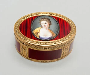 Snuff Box: Portrait of Duchess of Marlborough, Paris, c. 1775