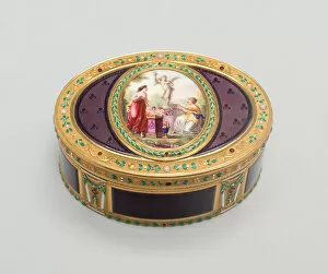 Snuff Box: Sacrifice of Cupid, France, 1850 / 99. Creator: Unknown