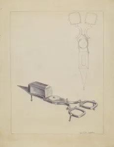 Snuffer, c. 1936. Creator: Hester Duany
