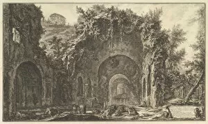 Grotto Collection: The so-called Grotto of Egeria (Veduta della fonte e delle spelonche d Egeria fuor del
