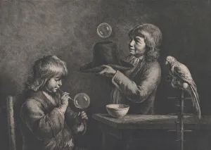 Soap Bubbles, 1799. Creator: Jean-Jacques de Boissieu