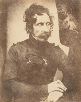 Charles Edward Prints: Sobieski Stuart, 1843-47. Creators: David Octavius Hill, Robert Adamson