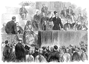Parsee Prints: The Social Science Congress at Sheffield: Sir Manockjee Cursetjee