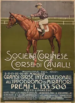 Societa Torinese Corse di Cavalli, 1910. Creator: Bernard, R. (active ca 1900-1910)