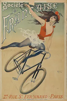 Cycles Prints: Société la Française, 1893. Creator: Pal (Jean de Paléologue) (1855-1942)