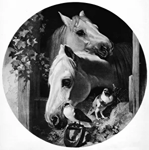 Bibby Prints: Society of Friends, c1852, (1912). Artist: John Frederick Herring I