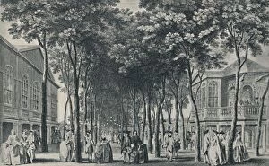 Londoners Then And Now Collection: Society at the Marylebone Gardens, 1755, (1920). Artist: John Tinney