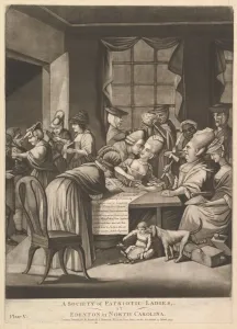 Independence Gallery: A Society of Patriotic Ladies at Edenton in North Carolina, March 25, 1775