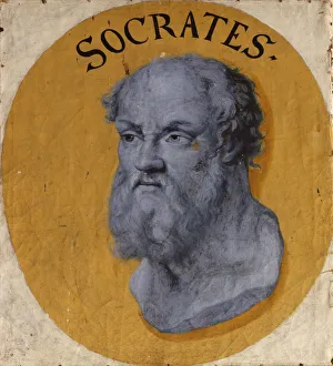 Socrates, c. 1670. Creator: Sandrart, Joachim, von (1606-1688)