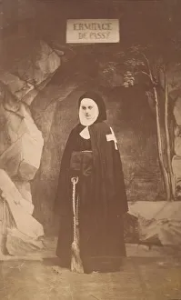 Hermitage Prints: Soeur Elize, 1860s. Creator: Pierre-Louis Pierson