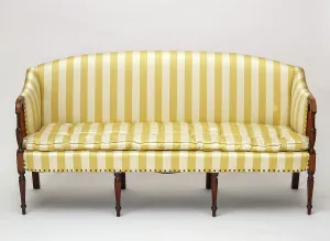 Sofa, about 1800. Creator: Unknown