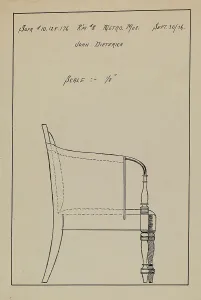 Dieterich John Prints: Sofa, 1936. Creator: John Dieterich
