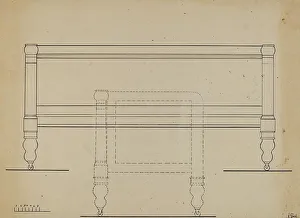 Gorid Nicholas Prints: Sofa, 1936. Creator: Nicholas Gorid