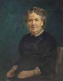 Sofia Lovisa Gumælius, 1840-1915, managing director, businesswoman, 1910. Creator: Axel Jungstedt