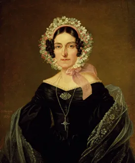 Sofia Magdalena Cantzler, 1839. Creator: Carl Wilhelm Nordgren