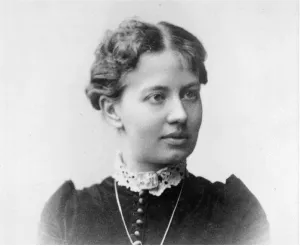 Portraitb W Prints: Sofia Vasilyevna Kovalevskaya (1850-1891) Artist: Anonymous