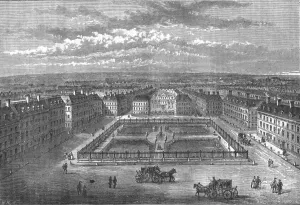 Soho Square Prints: Soho Square, c1700 (1897)