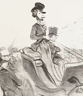 Dodgy Prints: Un soi disant Negociant... 1840. Creator: Honore Daumier