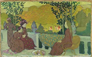 Country Estate Prints: Soir de septembre (September evening), 1891. Creator: Denis; Maurice (1870-1943)