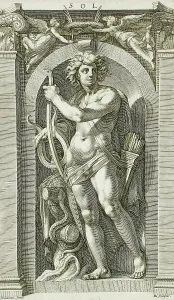 Henry Goltzius Prints: Sol, 1592. Creator: Hendrik Goltzius