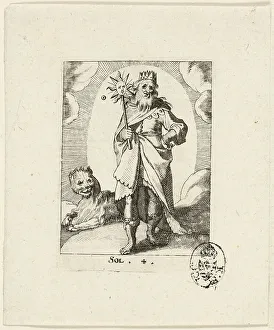 Conrad Meyer Prints: Sol, plate four from Der VII Planeten, n.d. Creator: Conrad Meyer