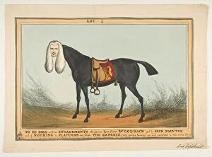 Centaur Gallery: To Be Sold With All His Engagements-The Famous Race Horse Woolsack, June 29, 1829