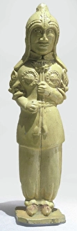 6th Century Prints: Soldier, 581-618. Creator: Unknown