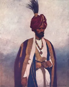 A Soldier of His Highness Dogra Sowar, 1903. Artist: Mortimer L Menpes