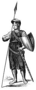 Images Dated 11th January 2008: A soldier of King Philip IV of France, 1849