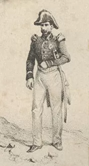 Victor Collection: A soldier, mid-19th century. Creator: Victor Adam