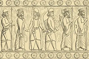 Soldiers, 1890. Creator: Unknown