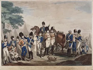 Robert Kerr Porter Prints: Soldiers of the Loyal Associated and Volunteer Corps of the City of Westminster, 1799