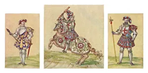 Soldiers of the Tudor Period, c16th century, (1903)