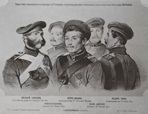 Battle Of Sevastopol Gallery: The soldiers who distinguished themselves in the defense of Sevastopol, 1855
