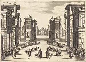 Solimano, Act II, 1620. Creator: Jacques Callot