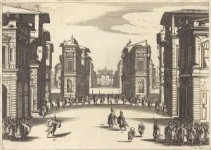 Solimano, Act III, 1620. Creator: Jacques Callot