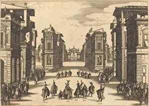 Solimano, Act IV, 1620. Creator: Jacques Callot