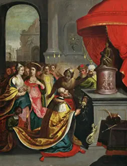 Francken Frans Ii Prints: Solomon's Idolatry, 1630-1640