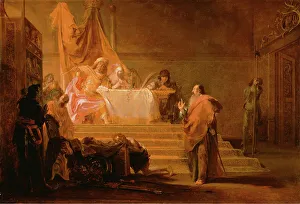 Solon before Croesus, about 1650-1652. Creator: Nikolaus Knupfer