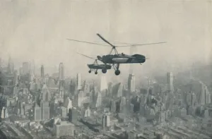 Our Wonderful World Prints: Solution of Aerial Transport Problems in Cities: Aeroplanes That Require No Aerodromes