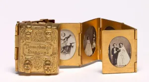 Somebodys Luggage (Miniature Wedding Album of Tom Thumb and Lavinia Warren), c. 1863