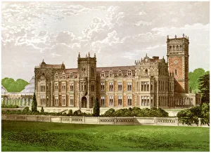 Somerleyton, Suffolk, home of Baronet Crossley, c1880