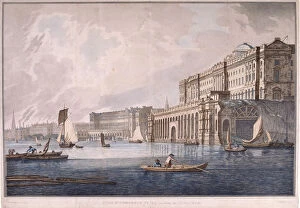 Chambers Gallery: Somerset House, London, 1791. Artist: Joseph Constantine Stadler