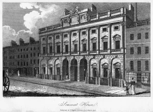 Somerset House Prints: Somerset House, Westminster, London, 1805. Artist: W Poole