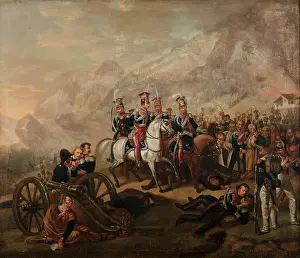 1839 Prints: 'Somosierra' by Horace Vernet, 1839. Creator: Emile Jean-Horace Vernet