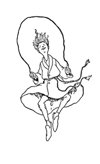 Lively Prints: The Son Lived Merrily, c1930. Artist: W Heath Robinson